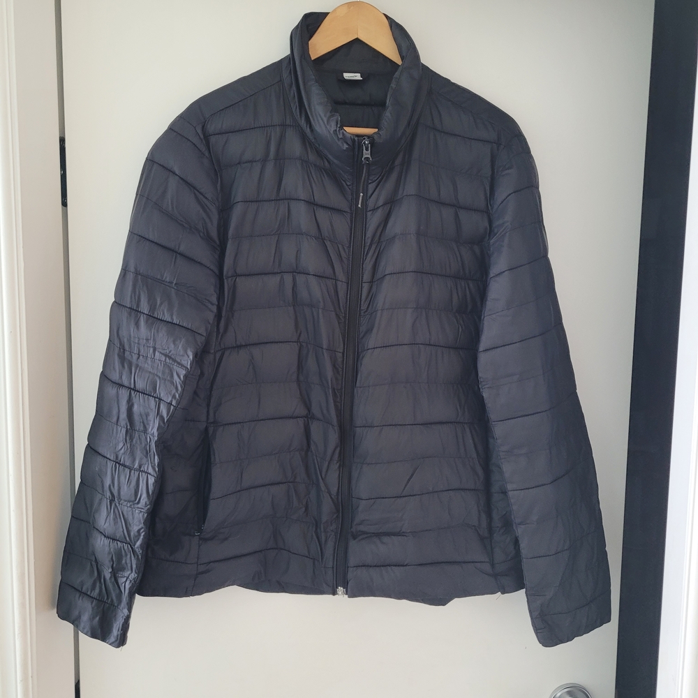 Old Navy Lightweight Puffer Jacket - Black Size XL